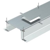 Pogrindinis kanalas montaž.liukui GES9 2400x500x240 Plienas cinkuotas OKA-G50040240D9 - OBO BETTERMANN (pavadinimas tikslinamas)