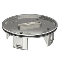 Tubuso dangtelis su vieta gr.dangai Ø110mm Cinko liejinys, gautas slėgimo būdu nikeliuotas TUK2 G4 - OBO BETTERMANN (pavadinimas tikslinamas)