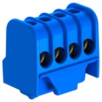 Neutralės gnybtų terminaas Varžtiniai kontaktai 4x16mm² Poliamidas mėlyna KL-DBN4x16BL - OBO BETTERMANN (pavadinimas tikslinamas)