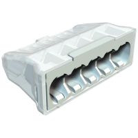 Gnybtas paskirstymo dėžutei 5x0.5-2.5mm2 pilkas 61 525 LGR - OBO BETTERMANN