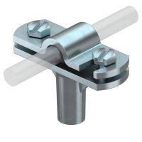 Vielos laikiklis skirtas vielai 8-10mm Cinko liejinys, gautas slėgimo būdu galvanizuotas padengus cinku 168 DIN-K-M8 - OBO BETTERMANN (pavadinimas tikslinamas)