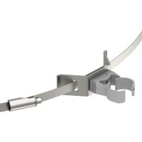 Kabelio laikikl.su dirželiu skirtas isCon cable, pilkas Ø26mm Poliamidas šviesiai pilkas isCon HS 26 PA - OBO BETTERMANN (pavadinimas tikslinamas)