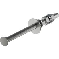 Sriegtas strypas 4 FangFix betoniniams laikik. 500mm Plienas, nerūdijantis A2 1.4301 isFang 3B-G4 - OBO BETTERMANN (pavadinimas tikslinamas)