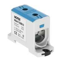 Gnybtas 150mm2 Cu/Al mėlynas OTL150 - MOREK