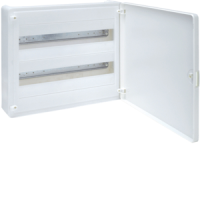 Skydelis v/t 36 modulių IP40 baltos durys 2x18 - HAGER