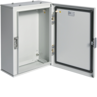 Skydas v/t 400x300x160mm IP65 metalinis Orion (be montažinės plokštės) - HAGER