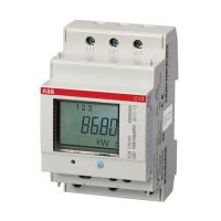 Skaitiklis elektros energijos 3F 40A tiesioginis 1 tarifas MID 3 modulių Steel C13 110-301 - ABB