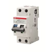 Relė srovės nuotėkio RCBO 2P 16A C 30mA su automatu AC-tipas DS201 C16 AC30 - ABB