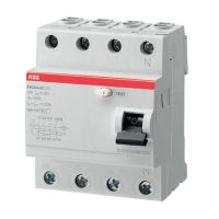 Relė srovės nuotėkio RCCB 4P 25A 300mA AC-tipas FH204AC-25/0.3 - ABB