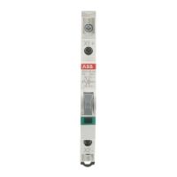 Mygtukas šviečiantis žalias 12-48V AC/DC LED 1no E217-16-10D48 - ABB