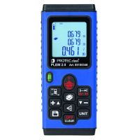 Matuoklis atstumo lazerinis 60m su LCD ekranu 2x1.5V AAA II klasė PLEM2.0 - PROTEC