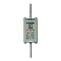 Saugiklis 35A 120kA 500V gG PSI NH2TR - PROTEC