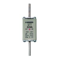 Saugiklis 224A 120kA 500V gG PSI NH2TR - PROTEC