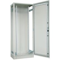 Skydas 2000x1000x500mm SZE2 IP54 be šonų, su montažine plokšte, be cokolio metalinės durys - ZPAS
