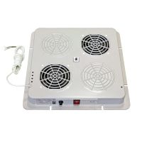 Panelė 2-ių ventiliatorių PWD-2W viršutinio montavimo be termostato 230V/50Hz pilka - ZPAS