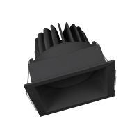 Šviestuvas į/l LED 8W IP20 3000K 650lm 90x90mm H-72mm juodas LB21 SP Square DK ADJ - LEDVANCE