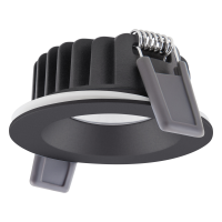 Šviestuvas į/l LED 6W IP65 3000K 510lm D-81mm H-34mm juodos spalvos SPOT AIR FIX - LEDVANCE