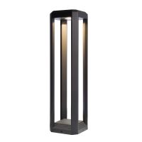 Stulpelis LED 12.5W IP65 3000K 670lm 85x85mm H-500mm antracito spalvos RUKBAT - DEKO LIGHT