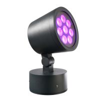 Prožektorius lauko LED 25W 24V IP65 5500K 1445lm D-131mm H-260mm antracito spalvos COLT 25W RGBW - DEKO LIGHT