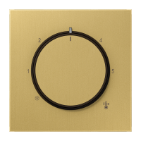 Dangtelis termostatui žalvaris LS - JUNG