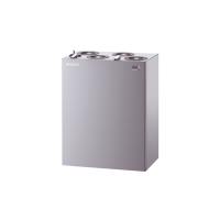 Rekuperatorius 40-160m3/val 32-35dB(A) 230V 36W IP00 dešininis Bypass su apsauga nuo užšalimo ir pašildymu WS 170 KBRET - MAICO