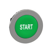 Galvutė mygtukui žalia su simboliu "START" be fiksacijos 30.5mm IP66 ZB4F Harmony - SCHNEIDER ELECTRIC