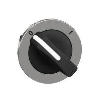 Galvutė perjungikliui 3 padėčių juoda be fiksacijos 30.5mm IP67 ZB4F Harmony - SCHNEIDER ELECTRIC