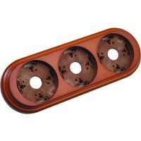 Rėmelis trigubas nelakuotas bukas GARBY - FONTINI