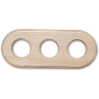 Rėmelis trigubas natūralaus medžio GARBY COLONIAL - FONTINI