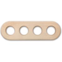 Rėmelis keturgubas natūralaus medžio GARBY COLONIAL - FONTINI