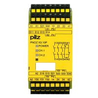 Relė saugos 3no+1nc+1so 24V AC/DC automatinis/stebimas paleidimas varžtiniai kontaktai PNOZ X3.10P - PILZ