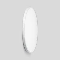 Šviestuvas v/t LED 76.4W IP20 3000K 6151lm D-500mm H-85mm dimeriuojamas baltos spalvos DALI PLANETA - BEGA