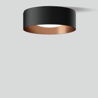 Šviestuvas v/t LED 29.4W IP20 3000K 2348lm D-360mm H-120mm dimeriuojamas juodos/vario matinės spalvos DALI - BEGA