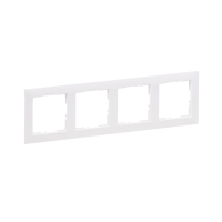 Rėmelis keturgubas baltos spalvos Suno - LEGRAND