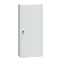 Skydelis v/t 48 modulių +4 modulių IP40 baltos durys XS 4R13M PrismaSeT - SCHNEIDER ELECTRIC