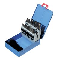 Komplektas frezų dėžutėje DIN352 HSS - CIMCO