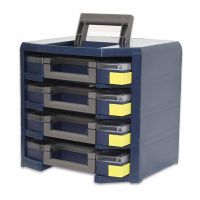 Rinkinys dėžių su laikikliu Boxxser 55 4x4 (4 vnt. 434392) - CIMCO