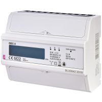Skaitiklis elektros energijos 3F 100A tiesioginis 1 tarifas 7 modulių DEC-3 - ETI