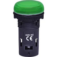 Lemputė žalia 230V AC LED ECLI-240A-G - ETI