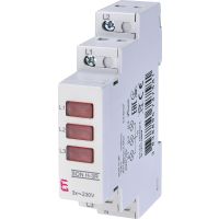 Lemputė modulinė 230V 3 raudoni LED SON H-3R - ETI