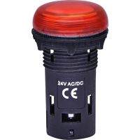 Lemputė raudona 24V AC/DC LED ECLI-024C-R - ETI