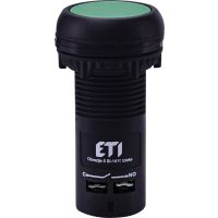 Mygtukas 1no žalias ECF-10-G - ETI
