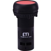 Mygtukas 1nc raudonas ECF-01-R - ETI