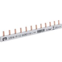 Šyna komutacinė 1P 16mm2 12 modulių strypelis IZS16/1F/12 - ETI