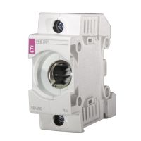 Lizdas saugikliui 1P D01 ant DIN bėgelio PFB - ETI