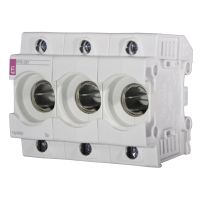 Lizdas saugikliui 3P D01 ant DIN bėgelio PFB - ETI