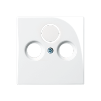 Dangtelis TV/SAT lizdui dramblio kaulo spalvos 1743-92-507 Basic-55 - ABB