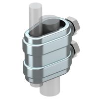 Jungtis vielai 8-10mm su strypu 16mm išardoma galvanizuota 223 O DIN ZN - OBO BETTERMANN