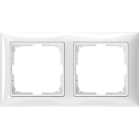 Rėmelis dvigubas baltas 2512-94-507 Basic-55 - ABB