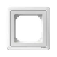 Rėmelis viengubas baltas Exxact Combi - SCHNEIDER ELECTRIC